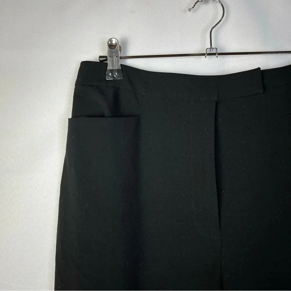Apostrophe Y2K Black Bootcut Leg Dress Pants 10